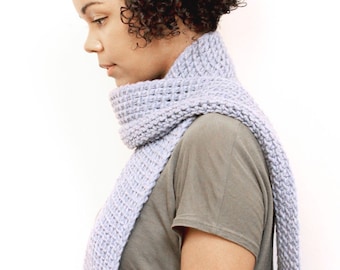 Tunisian Crochet Scarf - PDF Pattern