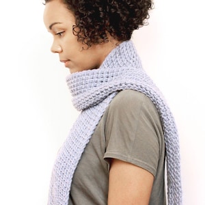 Tunisian Crochet Scarf - PDF Pattern