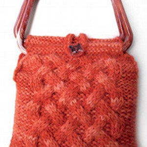 Keltische Kabeltasche | PDF Strickanleitung