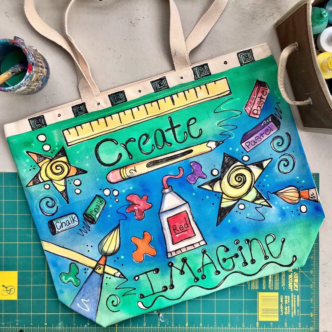 Art Tote Canvas Tote Mother Day Gift Tote Bag Shopping Bag Etsy