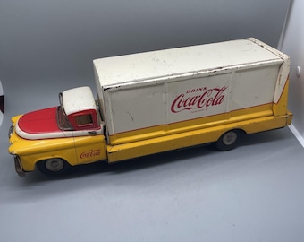 Coca-cola 1:64 Scale Die-cast Metal Vintage Truck Collectible - Etsy