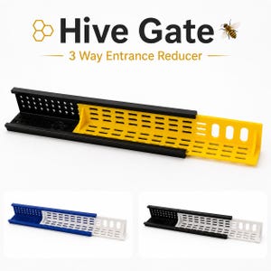 Reductor de entrada de colmena de 3 vías Hive Gate - Apicultura