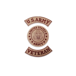3-Piece Army Patch Set – Beige Military Tactical Patches | Embroidered Patches