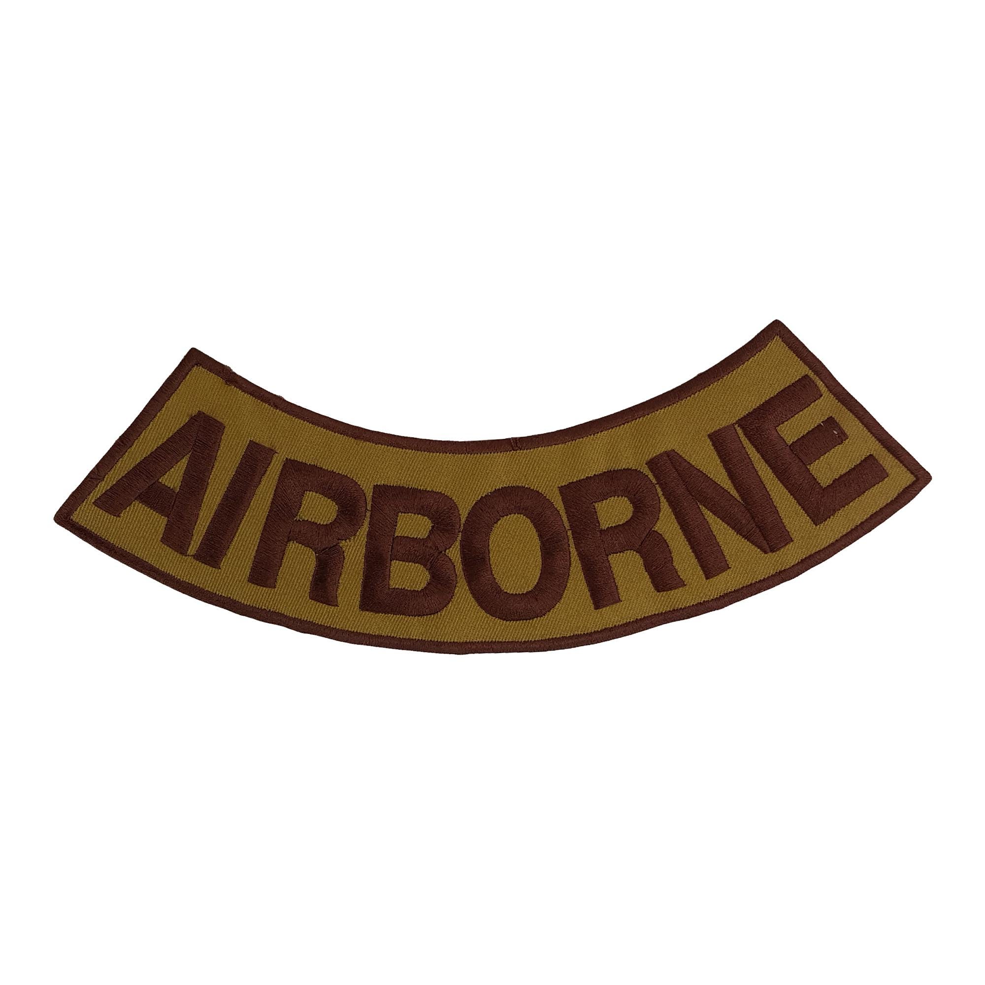 ARMY RANGER TAB ROCKER 5" RÜCKJACKE BESTICKT MILITÄR AUFNÄHER