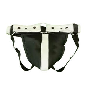 Jockstrap en cuir véritable pour hommes, fétiche, sous-vêtements en cuir club, string sexy, adulte, codpiece, sous-vêtements fétichistes, sous-vêtements en cuir pour hommes