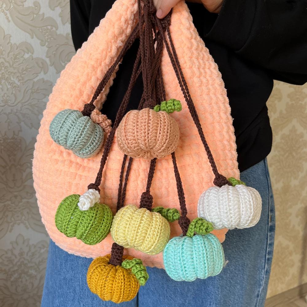 ベルーラバッグのかぎ針編みパターンPDF（2サイズ）、心地よい