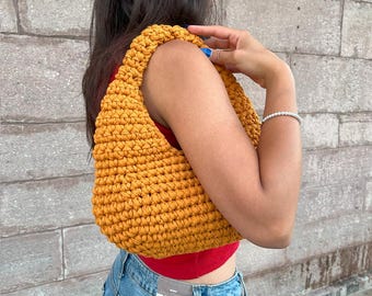 Patrón de bolso Balluna de crochet: bolso grueso en PDF para principiantes, tutorial de monedero digital