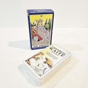 Baraja de tarot universal Waite: cartas de tarot selladas en caja