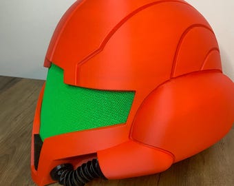 Metroid Samus Aran-helm 3D-afdruk