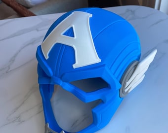 Captain America-helm 3D-geprint