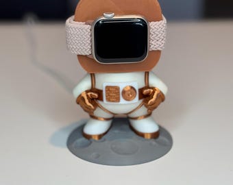 Apple Watch-oplader voor astronaut