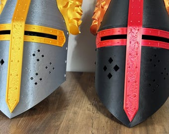 Crusader-helm Elder Scrolls Oblivion 3D-geprint wearable