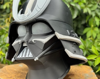 Samurai Darth Vader draagbare 3D-geprinte helm