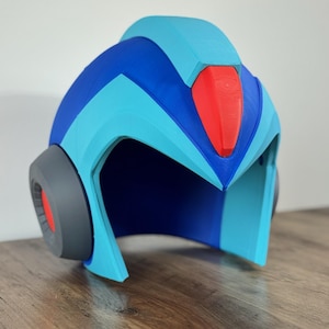 Mega Man Helmet 3D Printed