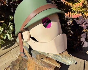 G.I. 3D-geprinte robothelm en masker