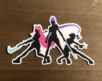 Huntrix Silhouette Sticker
