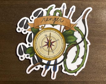 DnD Ranger Class Sticker