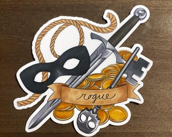 DnD Rogue Class Sticker