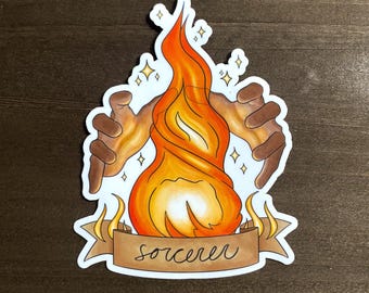 DnD Sorcerer Class Sticker