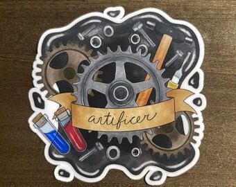 DnD Artificer Class Sticker
