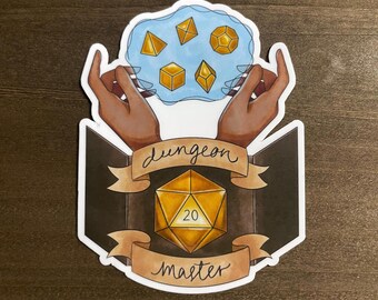 DnD Dungeon Master Sticker
