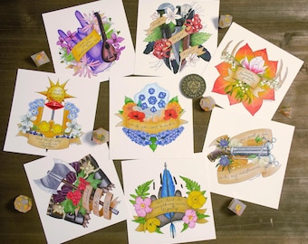 Critical Role Vox Machina Inspired Design Prints