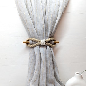 Handmade Curtain Holdback | Elegant Window Tieback | Home Decor Accessory