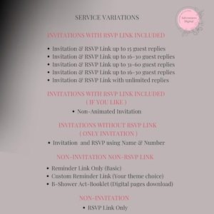 Custom Baby Shower Digital Invitation | Personalized Theme & Colors | Made-to-Order Video or Image Invite image 3