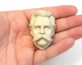 Friedrich Nietzsche Fridge Magnet Philosopher Magnet Philosophy Gift Existentialist Teacher Magnet History Nerd Bookworm Gift
