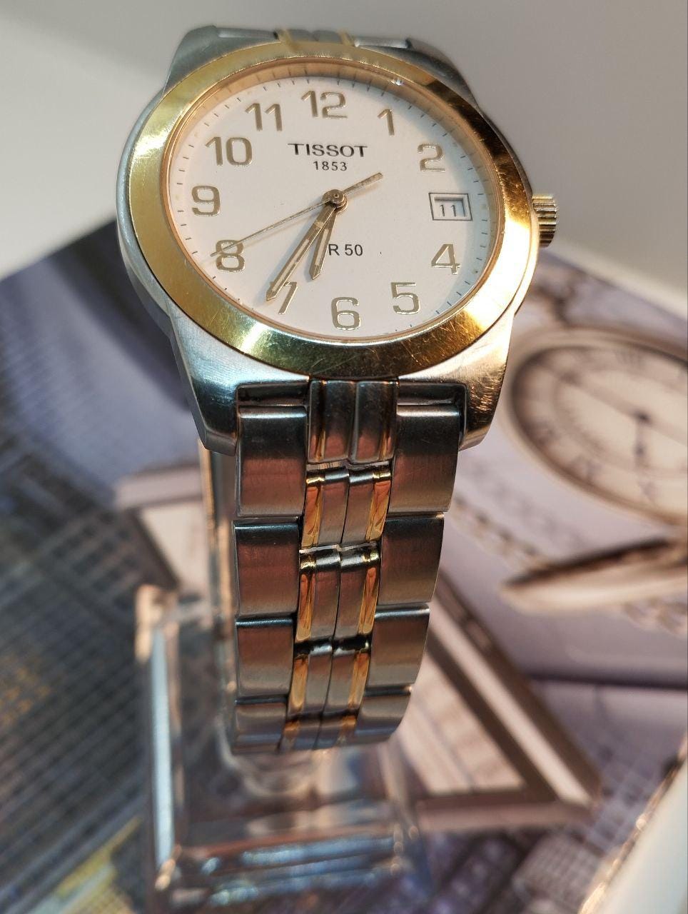 Tissot PR 50, J376/476 Watch Quartz Men's White Dial Swiss Made - Etsy