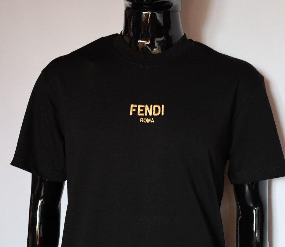 80s～90s vintage XL FENDI Logo Print FENDI IN THE USA BY