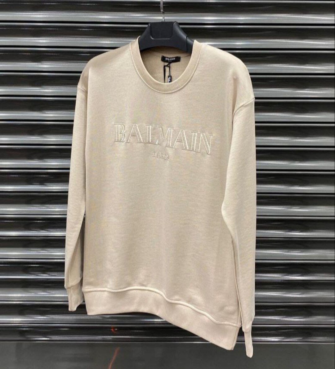 Balmain Men T-Shirt With Vintage Balmain Embroidery