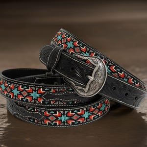 2-row Spike Studded Belt. - Etsy