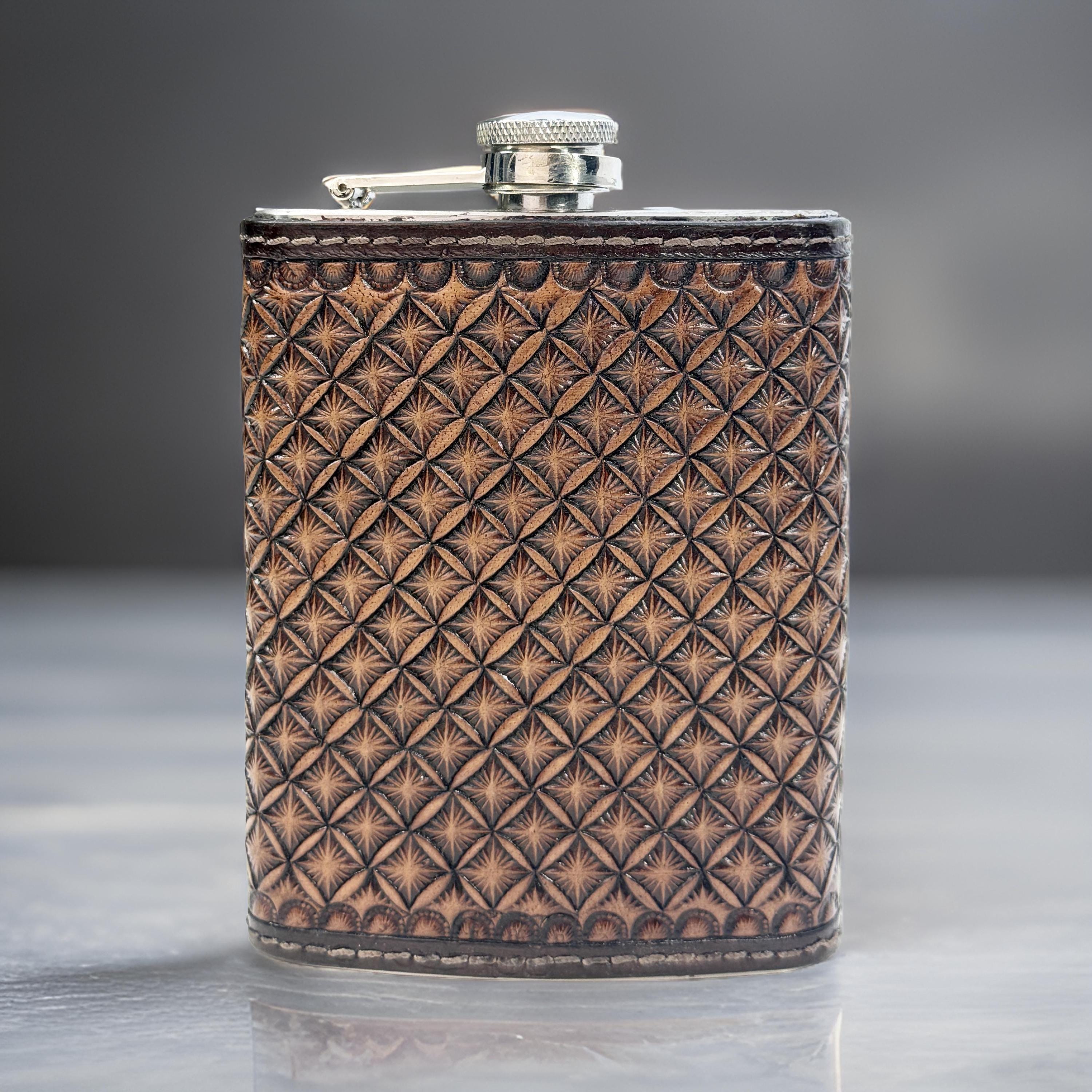Flasque à Whisky Ancienne - Fin 19e / Début 20e Siècle - Très Bon État
