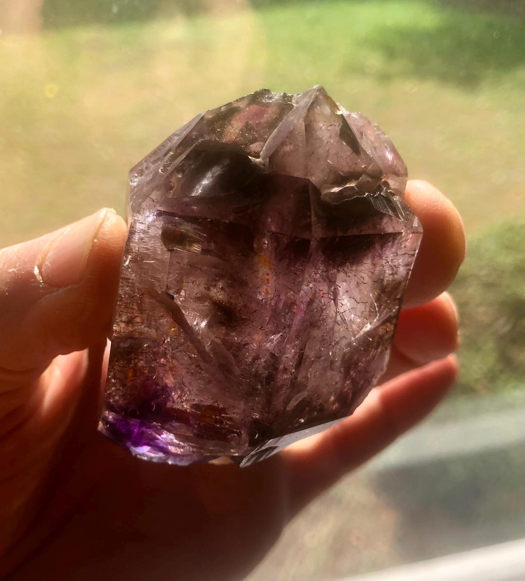 シャンガーン アメジスト*ジンバブエ*120 グラム*トップ高周波