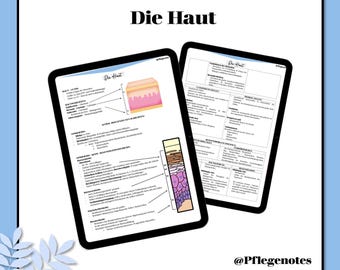 The Skin - Study Notes for Care
