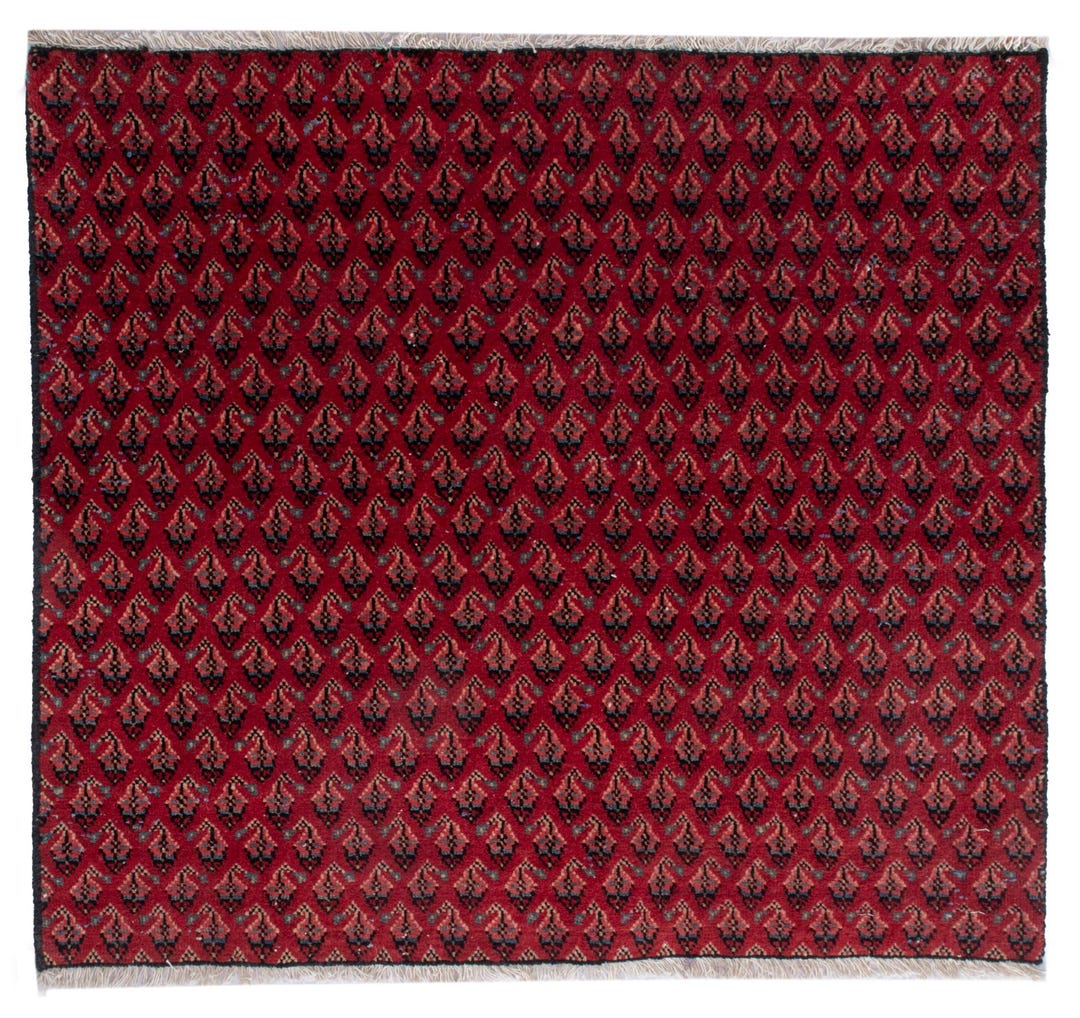 3x2 Rug, Mini Rug, Entryway Rug, Turkish Rug, Arak Rug, Red Rug, Small ...