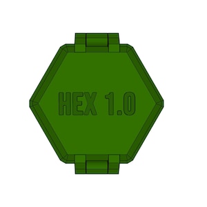 Hex 1.0 | Custom 3D Printed Storage Box