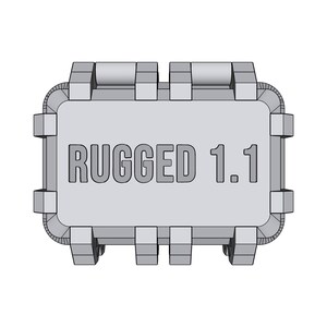 Rugged 1.1 Magnet | Custom 3D Printed Rugged Box