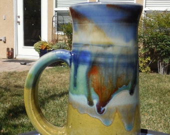 Watercolor Shore II - 12 ounce  - Tea Mug - Hot Chocolate Cup