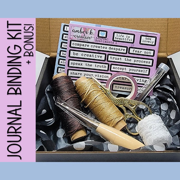 Journal Binding Kit + Bonus!