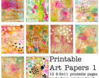 Konstuppsatser 1: Blandteknikjournal (digital nedladdning)