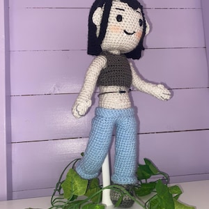 Modèle au crochet de la mini série de piquets Marceline Adventure Time