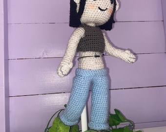 Adventure Time Marceline stakes mini series crochet pattern