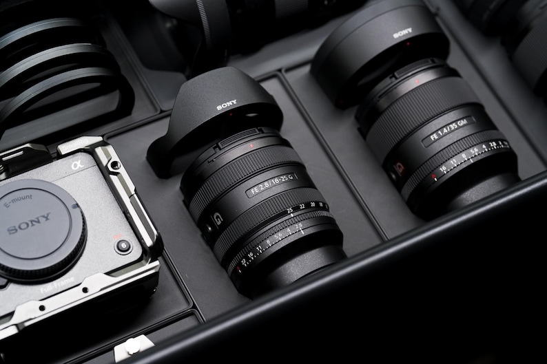 Sony 16-25mm F/2.8 G Master Display and Drawer Organizer Compatible with Gridfinity bild 2