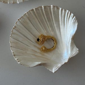 Shell Ring Dish - Perfect Beach Wedding Keepsake, Coastal Charm, Ocean-Inspired Jewelry Holder