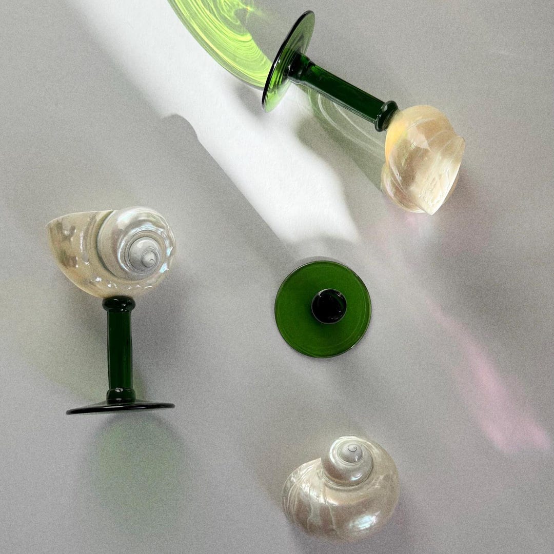 Beach Wine Glasses With Real Seashells – Handmade Boho Table Decor ...