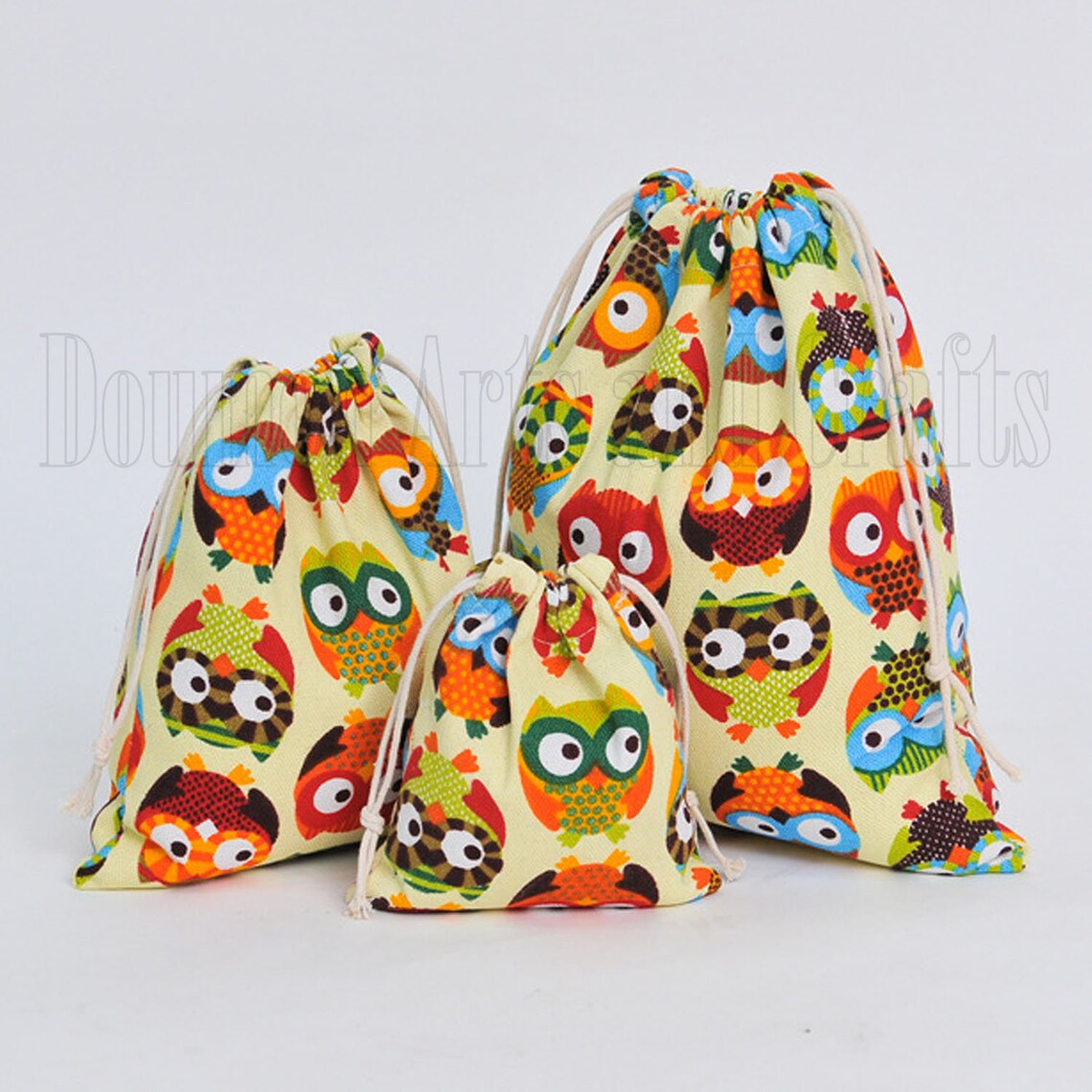 Set of 12 Bags Zoo Animals Drawstring Bags Travel Bags Etsy