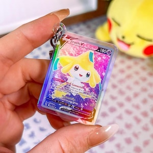 Porte-clés holographique en acrylique Jirachi V 170 Astral Radiance Pokémon TCG