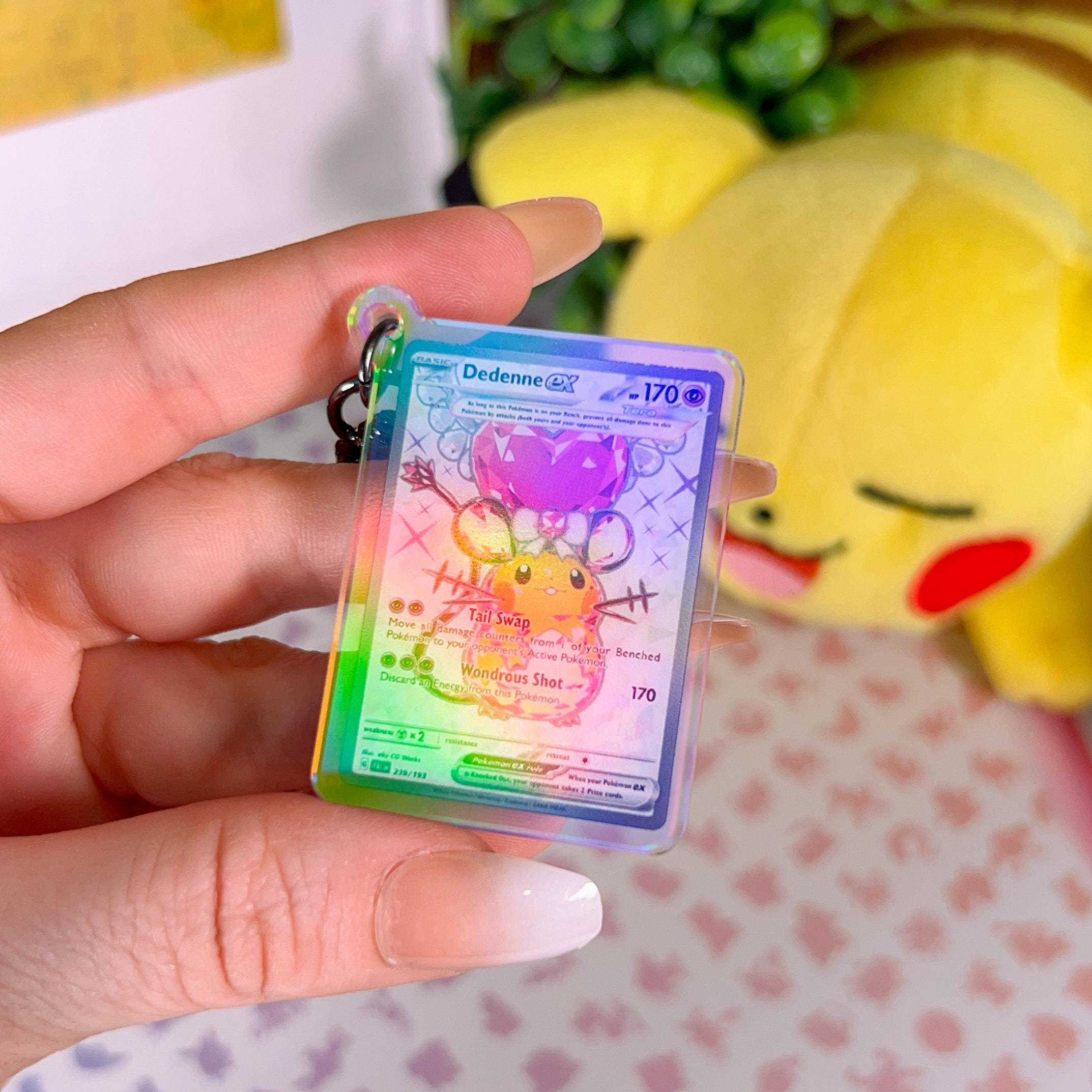 デデンネ 239 パルデア 進化形 ポケモンTCGカード ホログラフィック